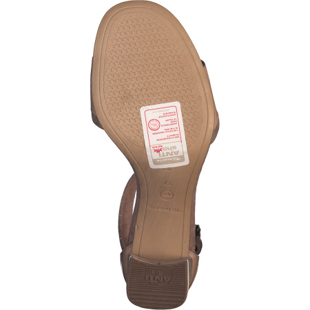 Босоножки  Tamaris  бежевый  кожа F-80797 фото в интернет-магазине | Omadey.ru