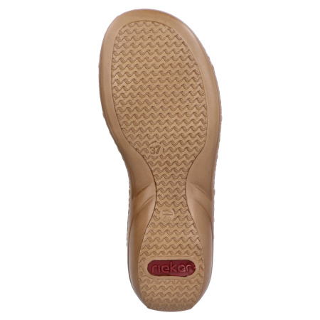 Шлепанцы  Rieker  голубой  кожа искусств. F-401144 фото в интернет-магазине | Omadey.ru