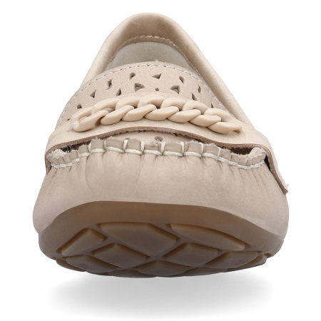 Мокасины  Rieker  бежевый  кожа/кожа искусств. F-300476 фото в интернет-магазине | Omadey.ru