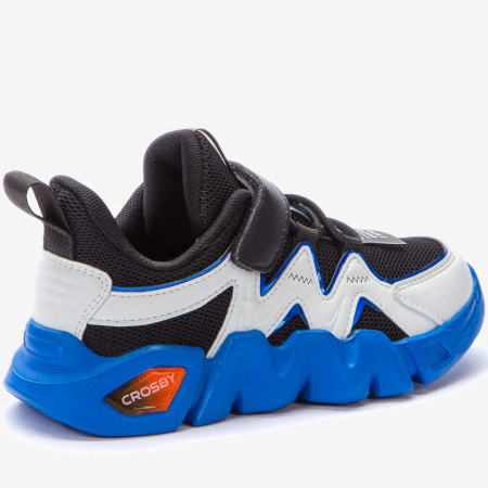 Кроссовки  Crosby  черный  сетка/кожа искусств. F-90482 фото в интернет-магазине | Omadey.ru