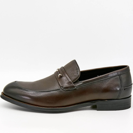 Туфли  Romitan  коричневый  кожа Z-100662 фото в интернет-магазине | Omadey.ru