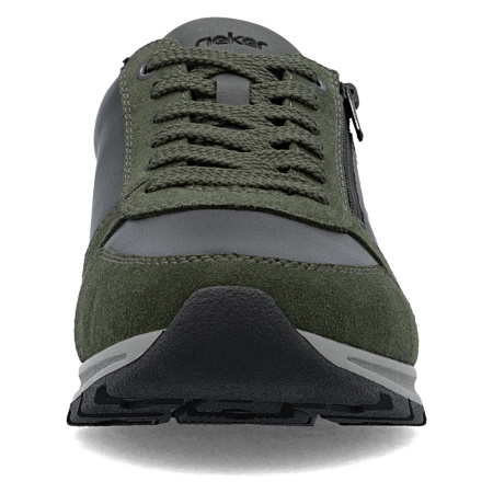 Кроссовки  Rieker  зеленый  кожа/кожа искусств. Z-400866 фото в интернет-магазине | Omadey.ru