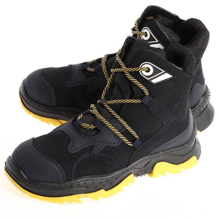 Ботинки  Keddo  синий  нубук искуств. Z-100731 фото в интернет-магазине | Omadey.ru