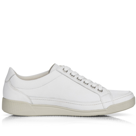 Кеды  женские Remonte  белый  кожа F-100112 фото в интернет-магазине | Omadey.ru