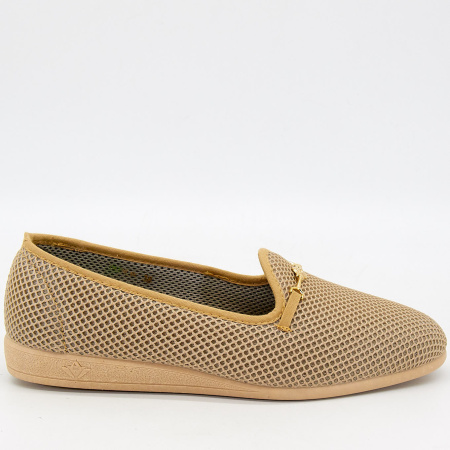 Туфли  Imara ORTO  бежевый  текстиль F-90019 фото в интернет-магазине | Omadey.ru
