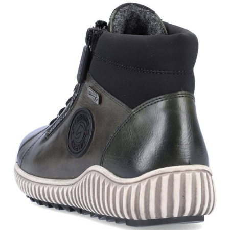 Ботинки  Remonte  зеленый  кожа/кожа искусств. Z-300055 фото в интернет-магазине | Omadey.ru