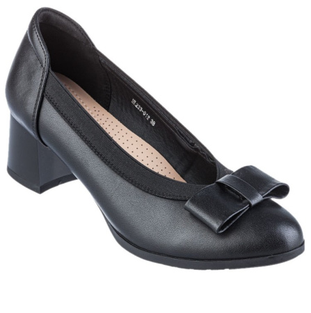 Туфли  Baden  черный  кожа Z-400815 фото в интернет-магазине | Omadey.ru