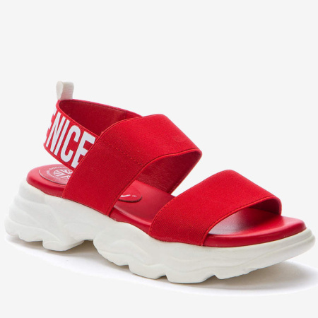 Сандалии  Keddo  красный  текстиль F-90594 фото в интернет-магазине | Omadey.ru Сандалии  Keddo  красный  текстиль F-90594 фото в интернет-магазине | Omadey.ru