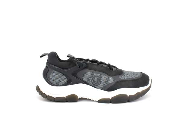 Фото Кроссовки  S.Oliver  серый  кожа искусств./текстиль F-7705 мужские