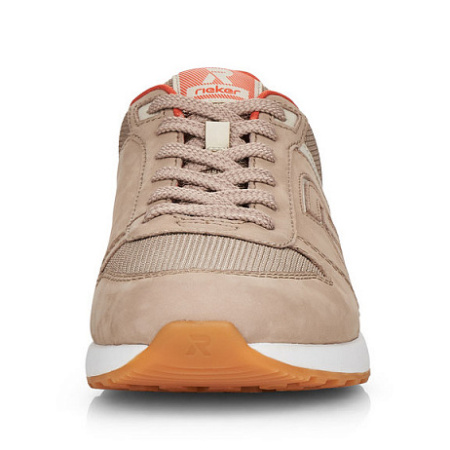 Кроссовки  Rieker  бежевый  кожа/кожа искусств./текстиль F-100400 фото в интернет-магазине | Omadey.ru