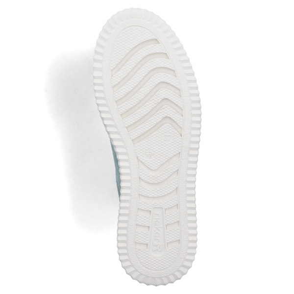 Фото Кроссовки  Rieker  зеленый  кожа/кожа искусств. F-401106