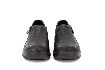 Полуботинки  Rieker  черный  кожа/кожа искусств. Z-8267 фото в интернет-магазине | Omadey.ru