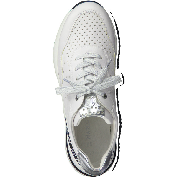 Фото Кроссовки  Marco Tozzi  белый  иск. материал F-80335