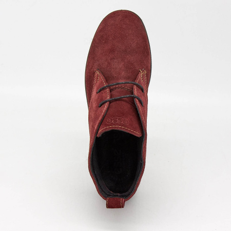 Ботинки  Esse  бордовый  замша Z-89247 фото в интернет-магазине | Omadey.ru