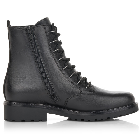 Ботинки  Remonte  черный  кожа/кожа искусств. Z-100216 фото в интернет-магазине | Omadey.ru