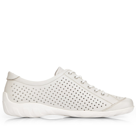 Кеды  женские Remonte  белый  кожа F-100335 фото в интернет-магазине | Omadey.ru