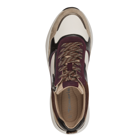 Кроссовки  Tamaris  рыжий  кожа Z-400522 фото в интернет-магазине | Omadey.ru