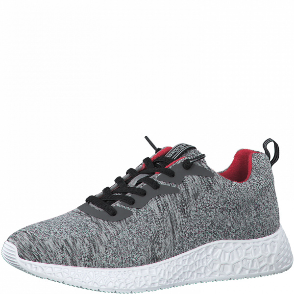 Фото Кроссовки  S.Oliver  серый  текстиль F-90445 мужские