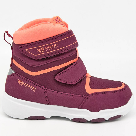 Ботинки  Crosby  фуксия  кожа искусств./текстиль Z-8898 фото в интернет-магазине | Omadey.ru