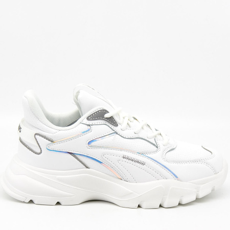 Кроссовки  женские Strobbs  белый  кожа/кожа искусств. Z-90508 фото в интернет-магазине | Omadey.ru