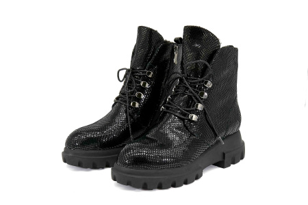 Ботинки  Balex  черный  кожа Z-8739 фото в интернет-магазине | Omadey.ru