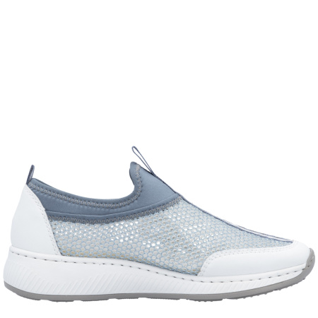 Кроссовки  Rieker  голубой  кожа искусств./текстиль F-400527 фото в интернет-магазине | Omadey.ru