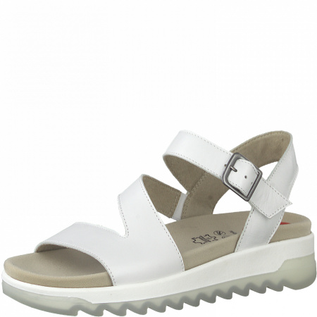 Сандалии  Jana  белый  кожа F-90886 фото в интернет-магазине | Omadey.ru