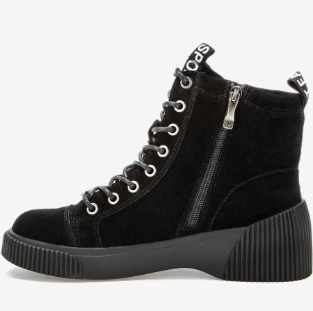 Ботинки  Betsy  черный  замша Z-8850 фото в интернет-магазине | Omadey.ru