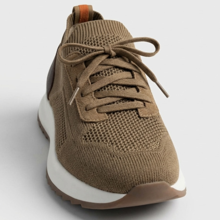 Кроссовки  Romitan  хаки текстиль F-400561 фото в интернет-магазине | Omadey.ru