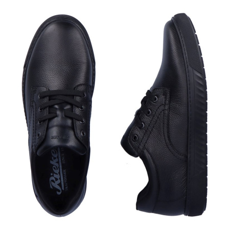Туфли  Rieker  черный  кожа Z-200026 фото в интернет-магазине | Omadey.ru