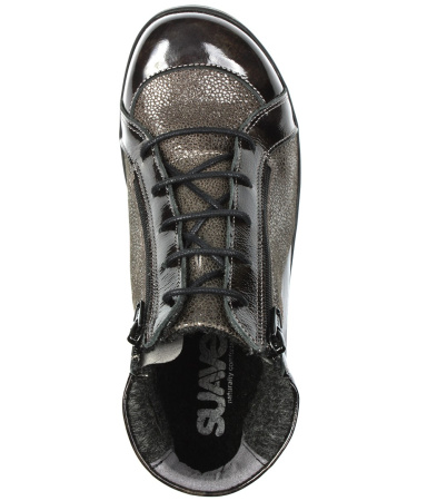 Ботинки  Suave  коричневый  кожа Z-200169 фото в интернет-магазине | Omadey.ru