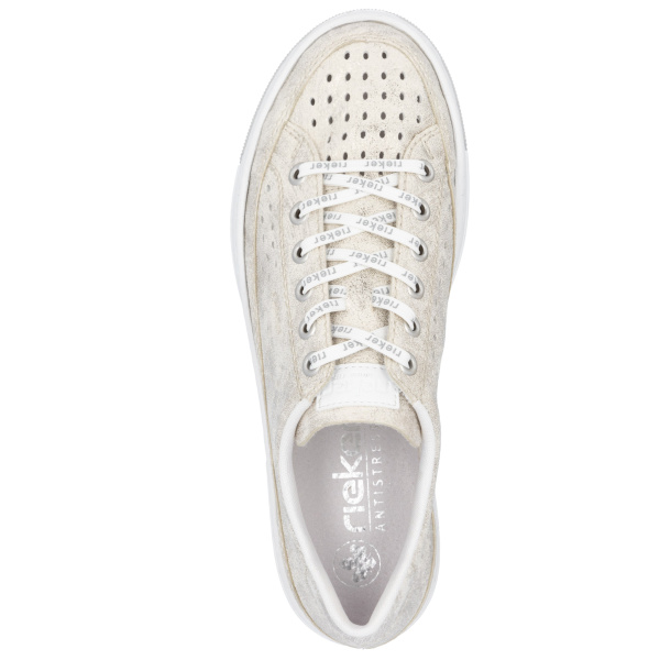 Фото Кеды  Rieker  бежевый  кожа искусств. F-400467