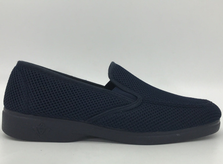 Слипоны  Imara ORTO  синий  текстиль F-90027 фото в интернет-магазине | Omadey.ru