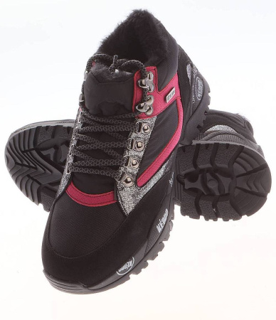 Ботинки  Keddo  черный  нубук искусств./нейлон Z-8861 фото в интернет-магазине | Omadey.ru