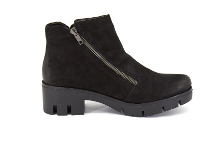 Ботинки  Rieker  черный  замша Z-8200 фото в интернет-магазине | Omadey.ru
