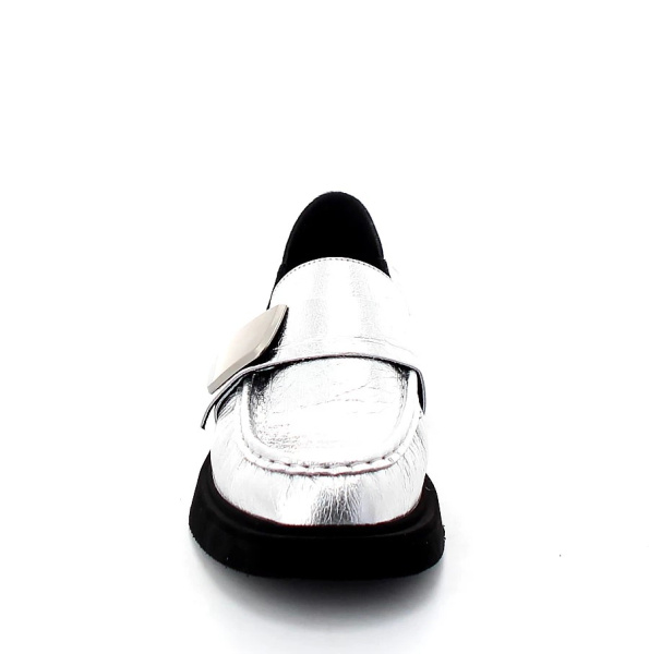 Фото Туфли  Baden  серебряный  кожа F-400240