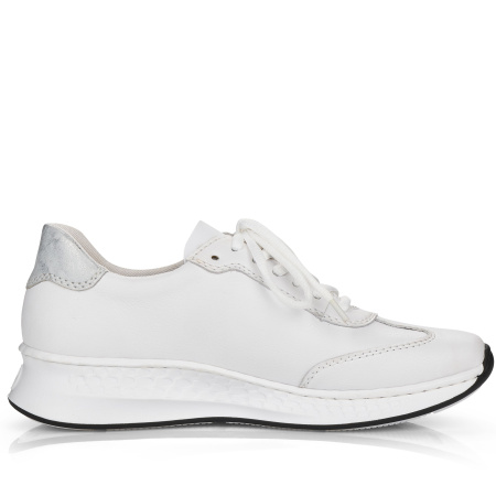 Кроссовки  женские Rieker  белый  кожа/кожа искусств. F-100200 фото в интернет-магазине | Omadey.ru