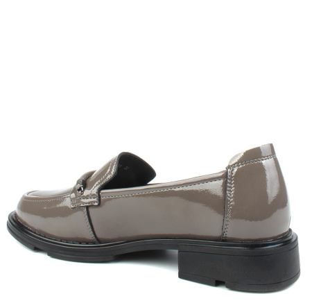 Туфли  Baden  серый  кожа Z-400333 фото в интернет-магазине | Omadey.ru