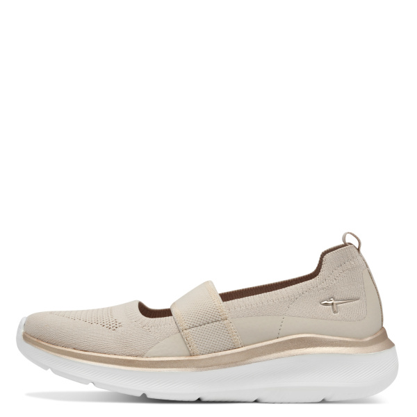 Фото Кроссовки  Tamaris  бежевый текстиль F-400607