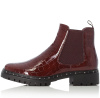 Ботинки  Rieker  бордовый  кожа лаковая искусств. Z-90566 фото в интернет-магазине | Omadey.ru