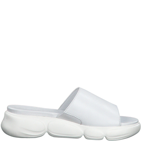 Шлепанцы  Tamaris  белый  кожа F-80769 фото в интернет-магазине | Omadey.ru