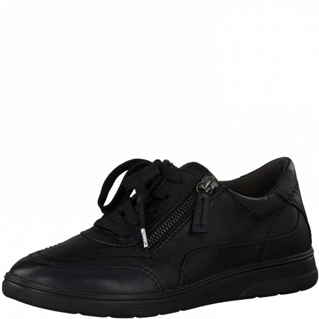 Полуботинки  Jana  черный  кожа Z-100118 фото в интернет-магазине | Omadey.ru