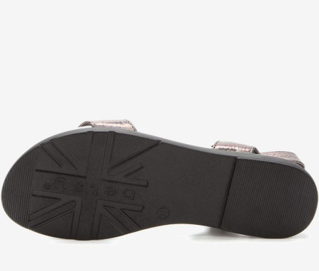 Сандалии  Betsy  серебряный  кожа искусств./текстиль F-81142 фото в интернет-магазине | Omadey.ru