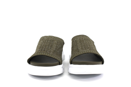 Шлепанцы  S.Oliver  зеленый  текстиль F-70861 фото в интернет-магазине | Omadey.ru