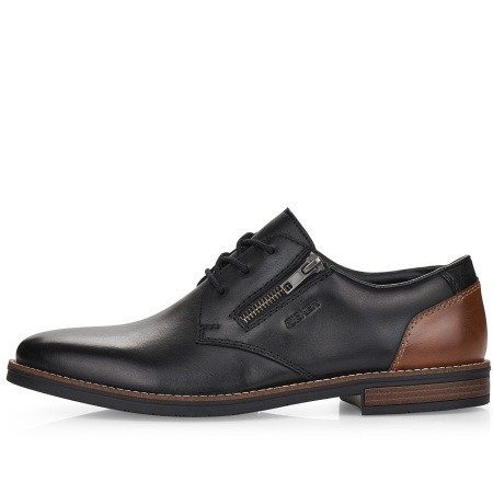 Туфли  Rieker  черный  кожа/кожа искусств. F-100060 фото в интернет-магазине | Omadey.ru