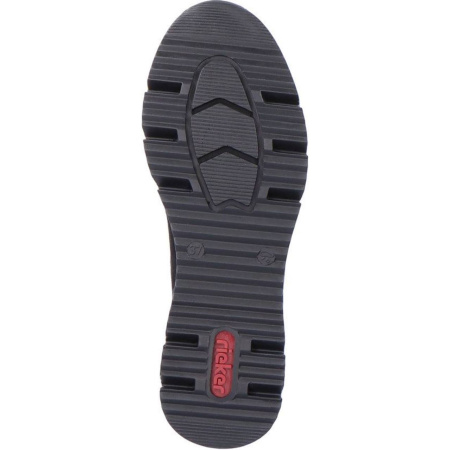 Ботинки  Rieker  черный  кожа/текстиль Z-300121 фото в интернет-магазине | Omadey.ru