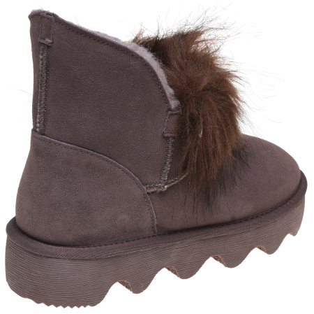 Полусапоги  Keddo  коричневый  замша Z-8856 фото в интернет-магазине | Omadey.ru