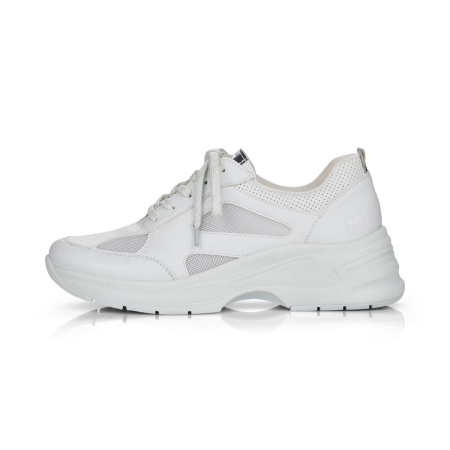 Кроссовки  Rieker  белый  кожа искусств./текстиль F-90875 фото в интернет-магазине | Omadey.ru