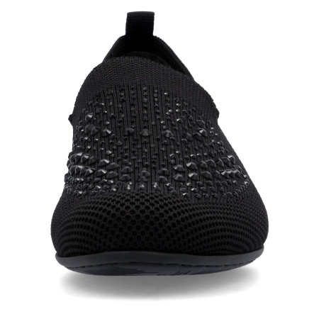 Туфли  Rieker  черный  текстиль  F-401138 фото в интернет-магазине | Omadey.ru