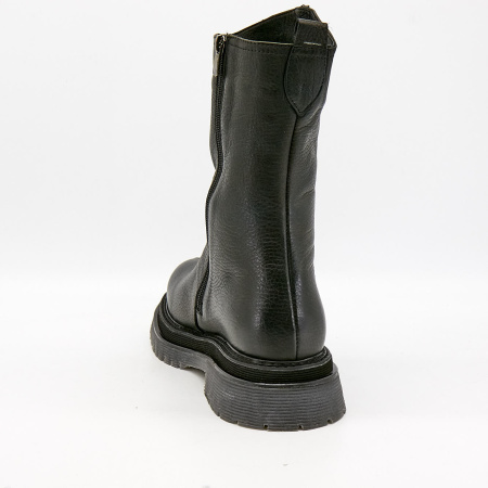 Ботинки  Dakkem  черный  кожа Z-100397 фото в интернет-магазине | Omadey.ru